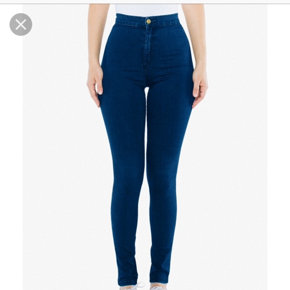🚫SOLD🚫American Apparel Dark Blue Easy Jeans